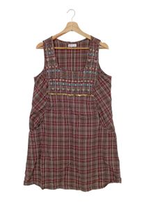 Your Life Your Fashion Abito linea A Donna, Taglia 42, marrone, Cotone