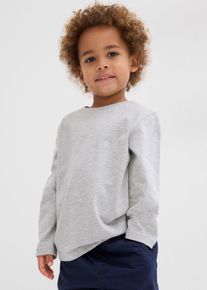 Maglia a maniche lunghe in puro cotone biologico (pacco da 3) - Blu - Taglia 104/110 - bonprix