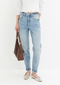 Mom jeans elasticizzati a vita alta - Blu - Taglia 60 - bonprix