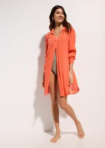 Blusa da mare lunga in viscosa fluente - Arancione - Taglia 46 - bonprix