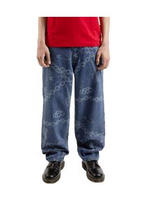 Wasted Paris Knuckles Casper Pants washed blue men W26