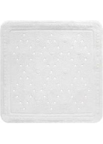 Grund Duscheinlage , Weiß , Kunststoff , Uni , quadratisch , 55x55 cm , Oeko-Tex® Standard 100, Made in Europe , rutschfest , Badaccessoires, Sonstige Badaccessoires
