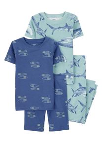 Carter's carter's 2-delige set: pyjama's blauw/turquoise - 9% | Maat: 116 |