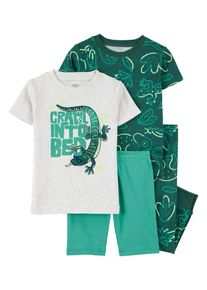 Carter's carter's 2-delige set: pyjama's crème/groen - 6% | Maat: 98 |