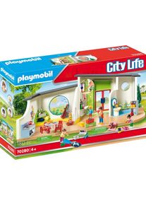 Playmobil® Konstruktions-Spielset »Kita Regenbogen (70280), City Life«, (180 St.), Made In Germany bunt, Spielset »KiTa Regenbogen« (70280)