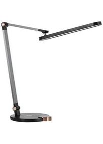 LED-Schreibtischleuchte Rink Schwarz/Alu/Kupfer max.10 Watt