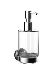 Seifenspender Emco round, Glasteil satiniert, chrom - 432100100