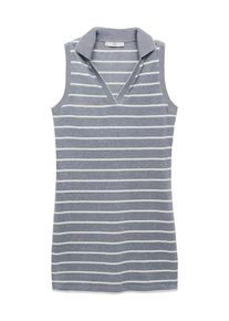 Mango Kleid 'POLA-H' Damen navy / weiß Größe 34