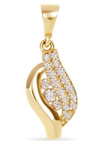 FAVS Anhänger Damen gold / transparent Größe One Size