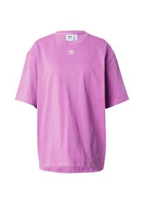 adidas originals T-Shirt 'Adicolor Essentials' Damen lila / weiß Größe 4XS