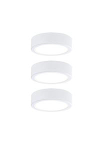 Paulmann LED-underskabsarmatur Pukk 3x3,5W 65mm 3x210lm 230V rund Hvid