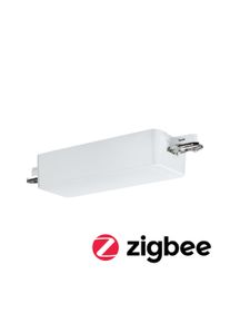 Paulmann URail Skinneadapter Smart Home Zigbee 3.0 Dimm/Switch 155x56mm Hvid