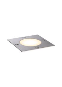 Paulmann Plug & Shine LED-gulvindbygningsarmatur Floor Enkelt spot IP67 3000K 3,8W Rustfrit stål