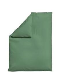Schlafgut Bettdeckenbezug , Grün , Textil , Uni , 155x220 cm , Textiles Vertrauen - Oeko-Tex®, AZO-frei, Bsci, Oeko-Tex® Standard 100, Oeko-Tex® Made IN Green , pflegeleicht, atmungsaktiv, bügelleicht, schadstoffgeprüft, weiche und anschmiegsame Oberfläche, bio , Heimtextilien, Bettwäsche & Leintücher, Bettwäsche, Jersey-bettwäsche
