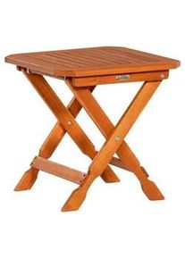 Merxx Gardenson Klapphocker , Naturfarben , Holz , Eukalyptusholz , massiv , rechteckig , 50x50x50 cm , FSC Mix , klappbar , Esszimmer, Stühle, Klappstühle