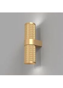 Maytoni Wandleuchte , Goldfarben , Metall , rechteckig , 6.5x21.7 cm , Ce , gleichmäßige Lichtverteilung , Lampen & Leuchten, Innenbeleuchtung, Wandleuchten