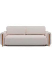 Mid.you Schlafsofa , Beige , Textil , Eiche , Füllung: Polyurethan (Pur) , 244x97x97 cm , Babymöbel & Kindermöbel, Kinderzimmer & Jugendzimmer, Schlafsofas