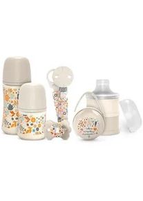 Babygeschenkset , Beige , Kunststoff , 150;270 ml , 44x22x8 cm , unisex , Pflegen, Babypflegeprodukte