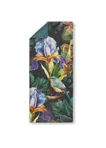 Xxxl Sporthandtuch , Anthrazit, Multicolor , Textil , Blume , 75x180 cm , Oeko-Tex® Standard 100 , saugfähig, schnelltrocknend , Heimtextilien, Badtextilien, Handtücher