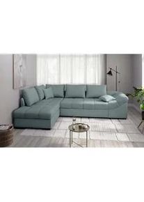 Mid.you Eckschlafsofa , Mintgrün , Textil , Buche , Füllung: Schaumstoff,Schaumstoff , 298x202 cm , Made in Eu , Liegefunktion, Rücken echt, Armteil rechts , Wohnzimmer, Sofas & Couches, Schlafsofas, Sonstige Schlafsofas
