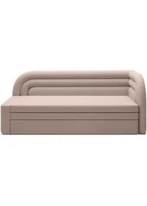 Mid.you Récamiere , Beige , Textil , 223x80x86 cm , Wohnzimmer, Sofas & Couches, Sofas, Recamieren