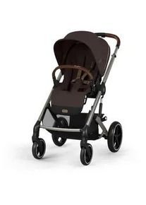 Cybex Gold Kinderwagen , Dunkelbraun , Metall , 60x108x87 cm , Ce , Feststellbremse, Federung, 5-Punkte-Gurt , Baby on Tour, Kinderwagen, Kombikinderwagen