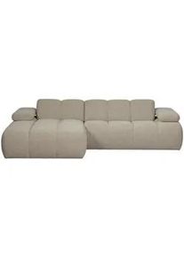 Livetastic Ecksofa , Beige , Textil , Ottomane links, L-Form , 284x160 cm , seitenverkehrt erhältlich, Armteil links, Armteil rechts , Wohnzimmer, Sofas & Couches, Wohnlandschaften, Ecksofas