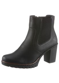 Rieker Stiefelette, Boots, Chelsea-Stiefelette, Blockabsatz, in elegantem Look