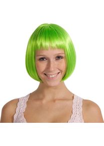 Folat Perruque Parti Néon-Vert Peggy