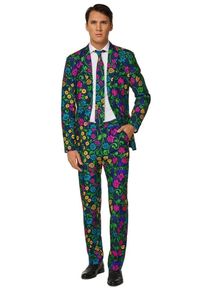 OppoSuits Costume de fête à fleurs Suitmeister pour homme
