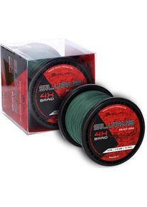 Mikado Silurus 4 X Braid - 0.45mm/37.40Kg/600M - Grün