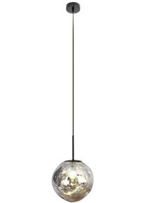 ECO-Light Canopus Pendelleuchte Deckenleuchte E27 230V Metall Glas weiß