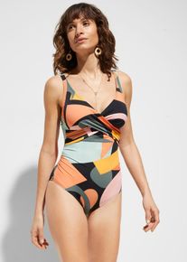 bonprix Femei Costum de baie, negru, 40