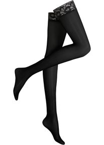 bonprix Mujer, Medias, negro, 48/50