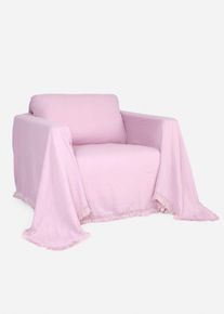 bonprix Pătură din muselină, gri, canapea cu 2 locuri 330/250 cm
