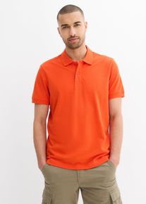 bonprix Koszulka polo z czystej bawełny organicznej piqué, pomarańczowy, 48/50 (M)