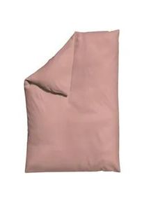 Schlafgut Bettdeckenbezug , Dunkelrosa , Textil , Uni , 135-140x200 cm , Textiles Vertrauen - Oeko-Tex®, AZO-frei, Bsci, Oeko-Tex® Standard 100, Oeko-Tex® Made IN Green , pflegeleicht, atmungsaktiv, bügelleicht, schadstoffgeprüft, weiche und anschmiegsame Oberfläche, bio , Heimtextilien, Bettwäsche & Leintücher, Bettwäsche, Jersey-bettwäsche
