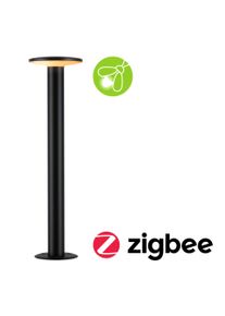 Paulmann LED Bollard luminaire Smart Home Zigbee 3.0 Plate insect friendly IP44 cylindrical 600mm Tunable Warm 5,5W 280lm 230V Anthracite Metal/