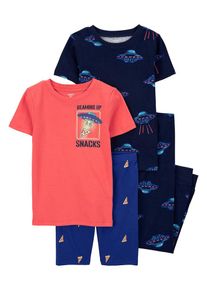 Carter's carter's 2-delige set: pyjama's oranje/donkerblauw - 7% | Maat: 122 |