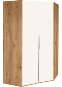 wimex Eckkleiderschrank »Level by fresh to go« in weiß, Größe B/H/T: 216 cm