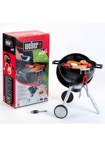 klein -Küchenset »Weber Spiel-Kugelgrill One Touch Premium«, Mit Licht Und Sound, Made In Germany schwarz, Kugelgrill für Kinder im Weber Design