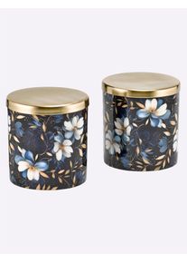 Dekoschale in goldfarben, Größe B/H/T: 13,5 cm x 14,5 cm x 13,5 cm