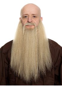 Set barba vichinga con barba completa e baffi