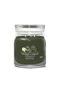 yankee candle 1630027E SILVER SAGE & PINE STREDNA SVIECKA SIGNATURE, 368G