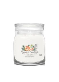 yankee candle 1630026E WHITE SPRUCE & GRAPEFRUIT STREDNA SVIECKA SIGNATURE, 368G