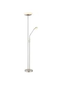 Globo LED-Deckenfluter Ganina Nickelfarben max. 18,5 Watt