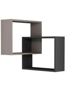 Eckregal RING Beige ca. 60x68x20 cm