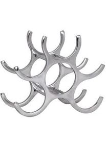 Weinregal Aluminium Alufarben ca. 29x24x14cm