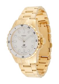 Fossil Dames Analoog horloge 'BLUE' goud / zwart / wit One Size