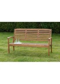 Merxx Gardenson Gartenbank , Akaziefarben , Holz , Akazie , massiv , 161x92x62 cm , Fsc , Holzmöbel, Sitzgelegenheiten Holz, Holzbänke, Gartenbänke Holz